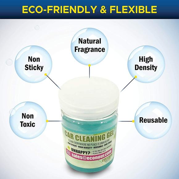 Dust Removal Slime Cleaner for Auto Car Interior Air Vent, Laptop, Keyboard, Cam - Picture 6 of 12